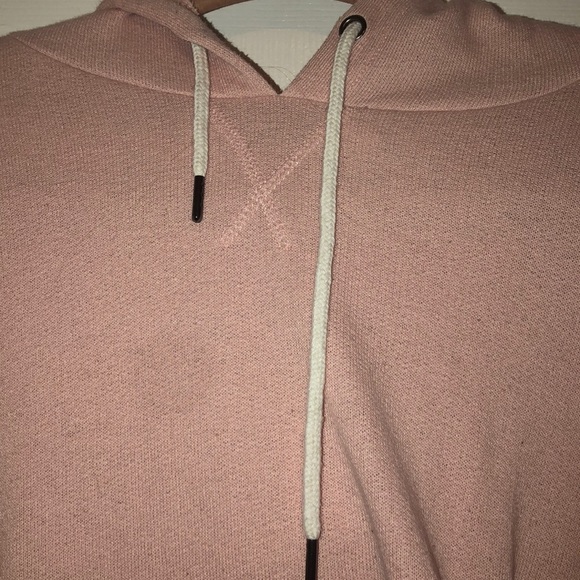 Cool/Vibes Pink Cropped Hoodie - Picture 4 of 5